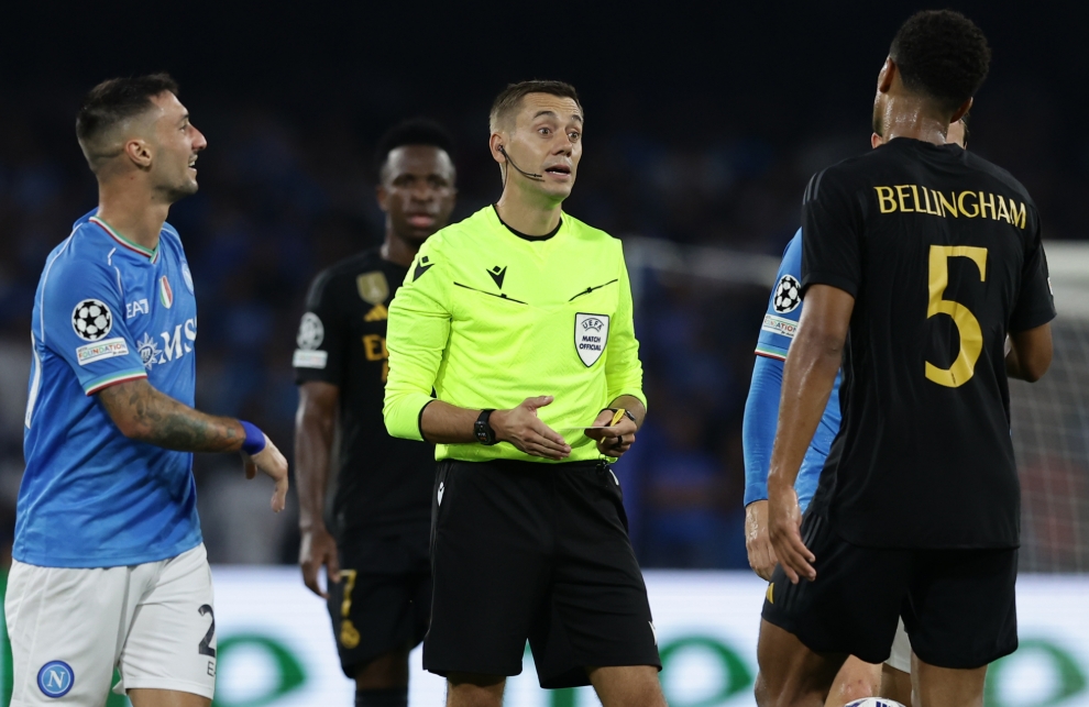 官方：法国裁判组执法马竞vs巴萨次回合 蒂尔潘任主裁