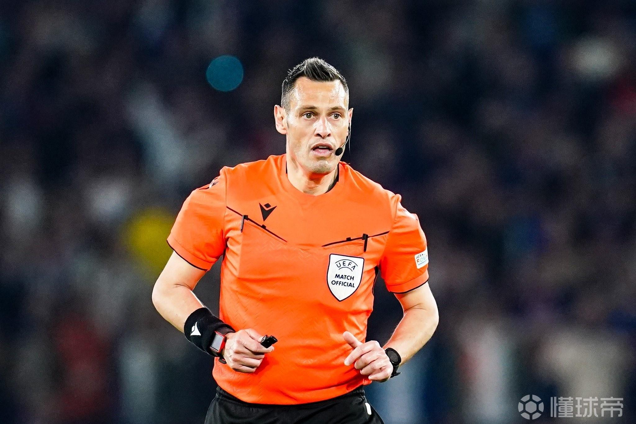 官方：意大利裁判马里亚尼将执法欧冠利物浦vs巴黎次回合比赛