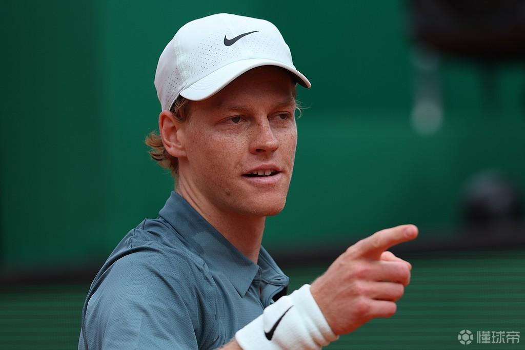 蒙特卡洛大师赛决赛：辛纳2-0阿尔卡拉斯，夺冠之路仅丢一盘