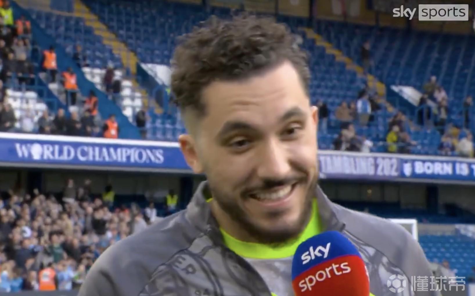 谢尔基：我感受不到压力，只想为队友们送出好的传球