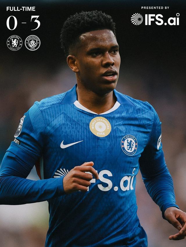 切尔西遭曼城打爆！四大首发惨拿2分，队长凯塞多领衔卧龙凤雏