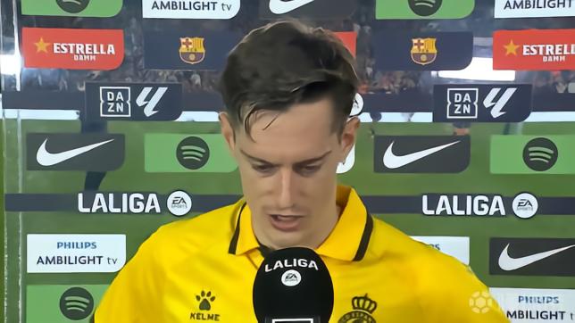西班牙人中场波尔批评巴萨球员的态度：他们对同行的尊重显而易见