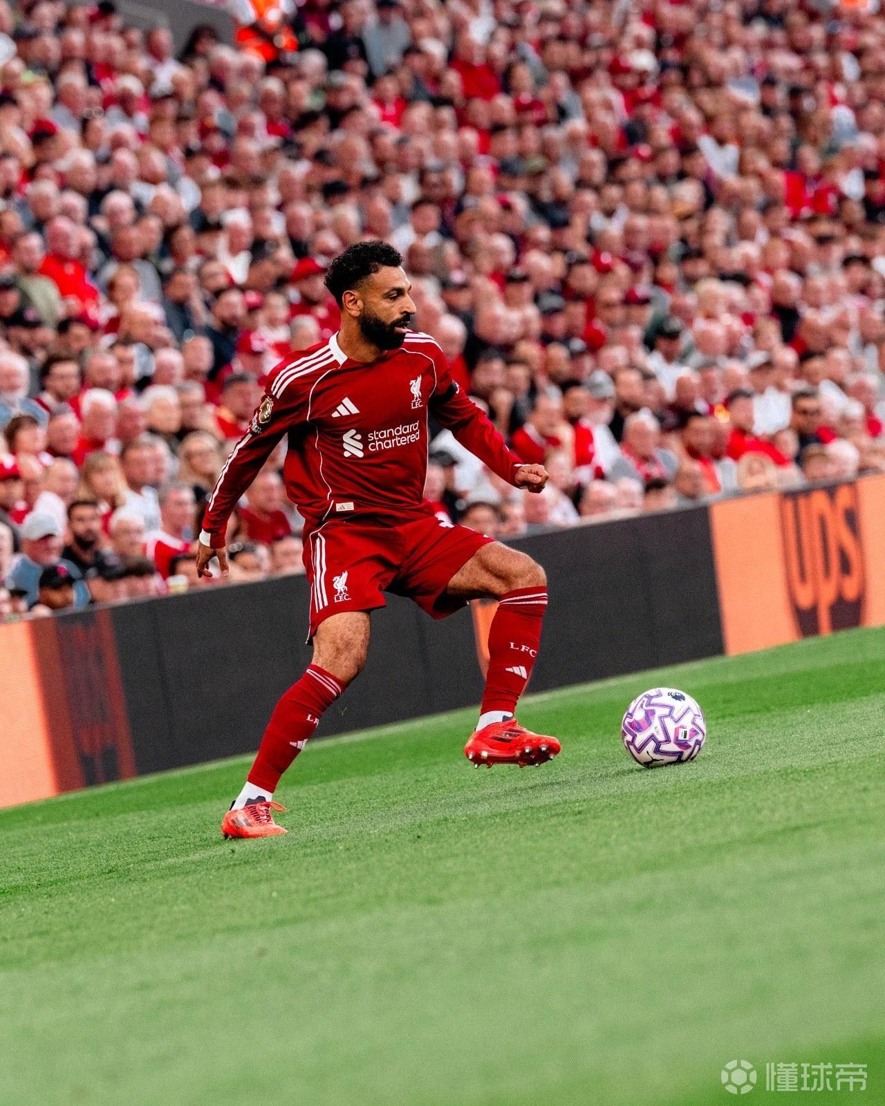 自完成红军首秀以来，萨拉赫英超参与进球比别人至少多109个