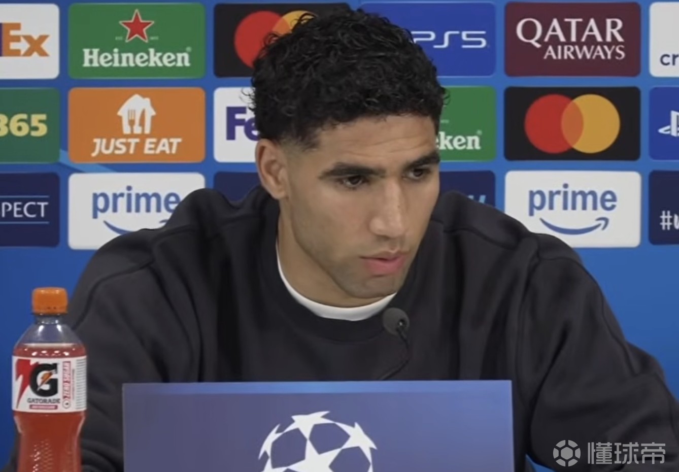 阿什拉夫：我们不觉得自己高人一等；欧冠夺冠让球队更有信心