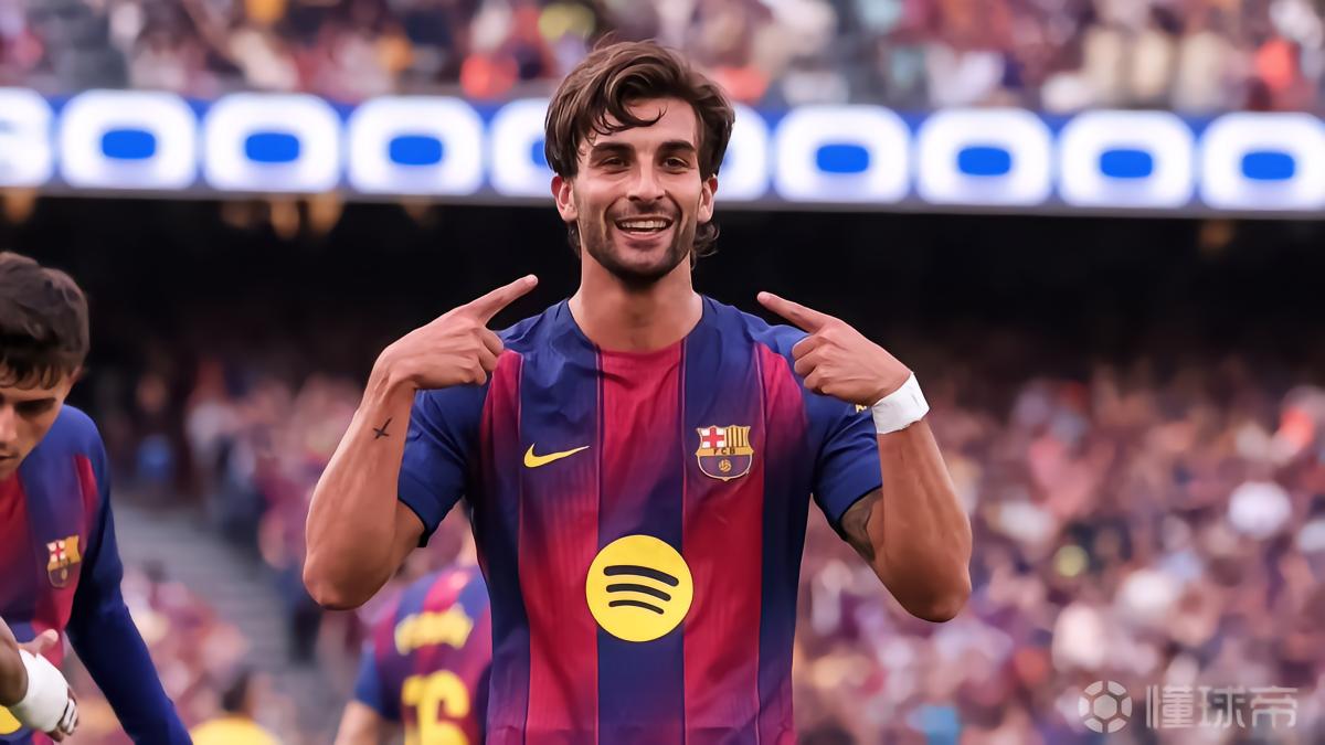 巴萨队内西甲第二射手，费兰14球刷新生涯单赛季联赛进球纪录