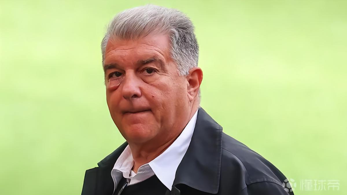 每体：出征马德里的拉波尔塔眼部出现明显炎症，可能是麦粒肿