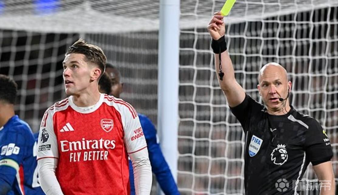 安东尼-泰勒将执法曼城对阿森纳的比赛，阿森纳球迷十分不满