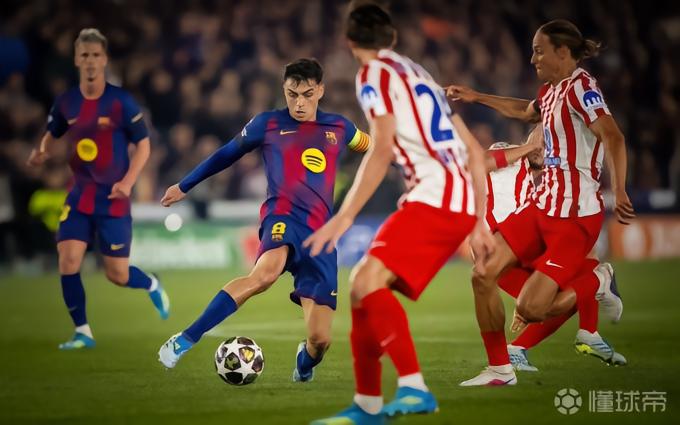 巴萨本赛季10次逆转取胜，但在弗里克治下从未次回合逆转晋级