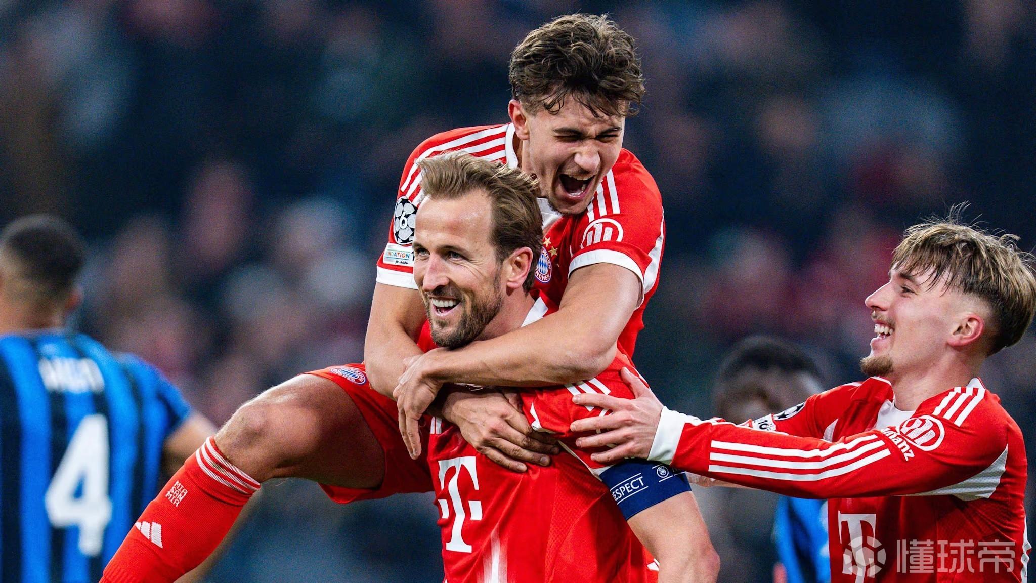 拜仁欧冠主场5连胜，过去28场只输过1场