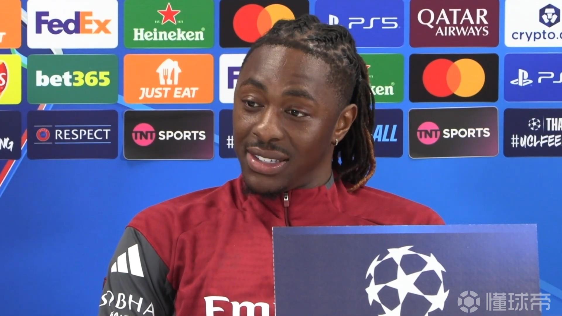 埃泽：能理解之前丢掉首发这件事，这是在阿森纳踢球的一部分