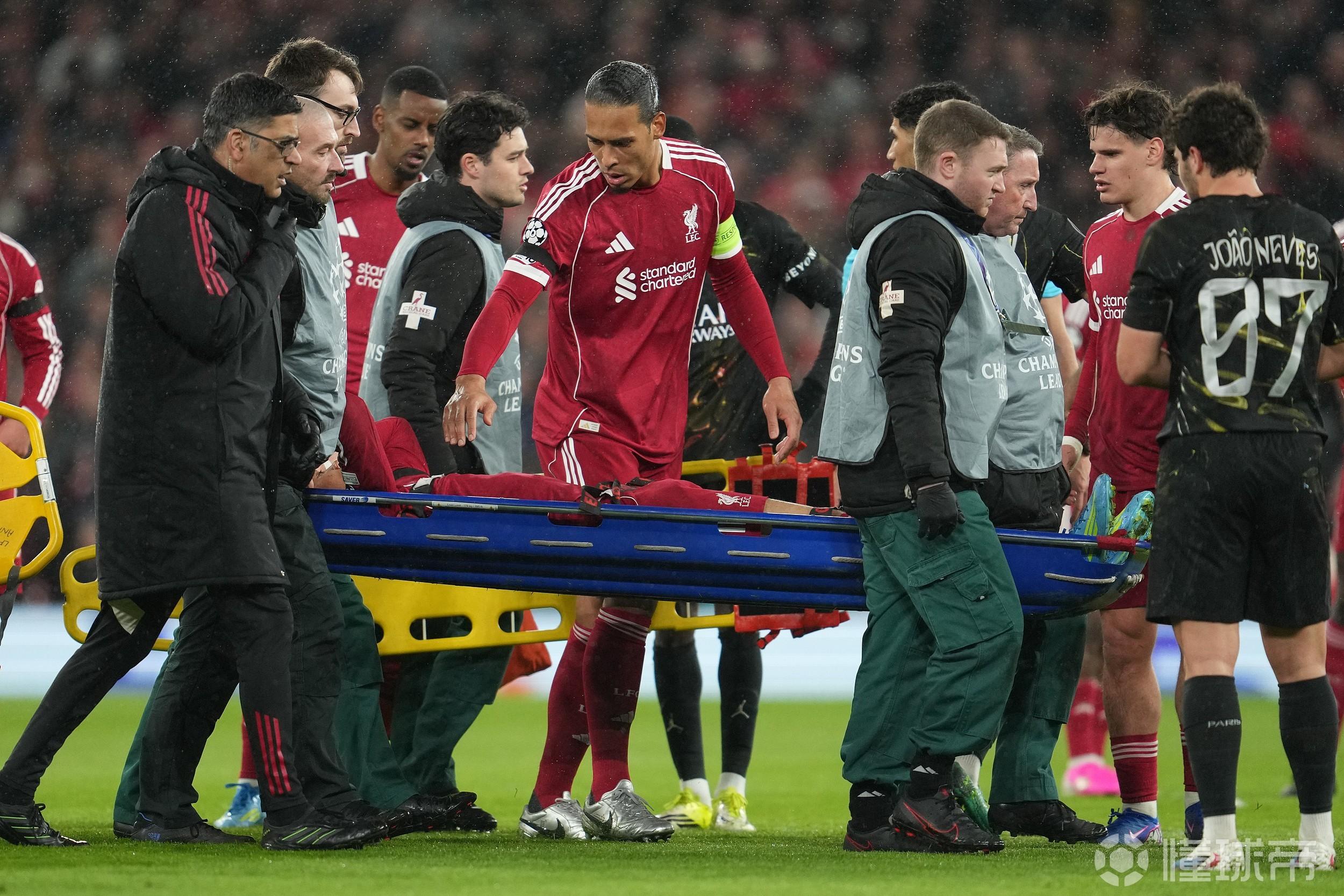 运动伤病专家：埃基蒂克可能遭遇跟腱断裂，预计缺阵9-12个月