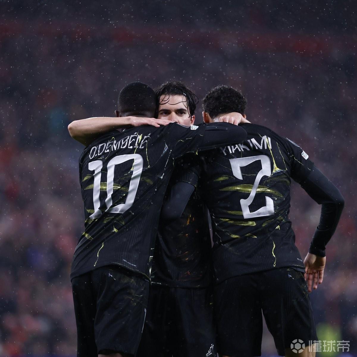 双杀利物浦，巴黎队史首次欧冠1/4决赛两回合全胜晋级