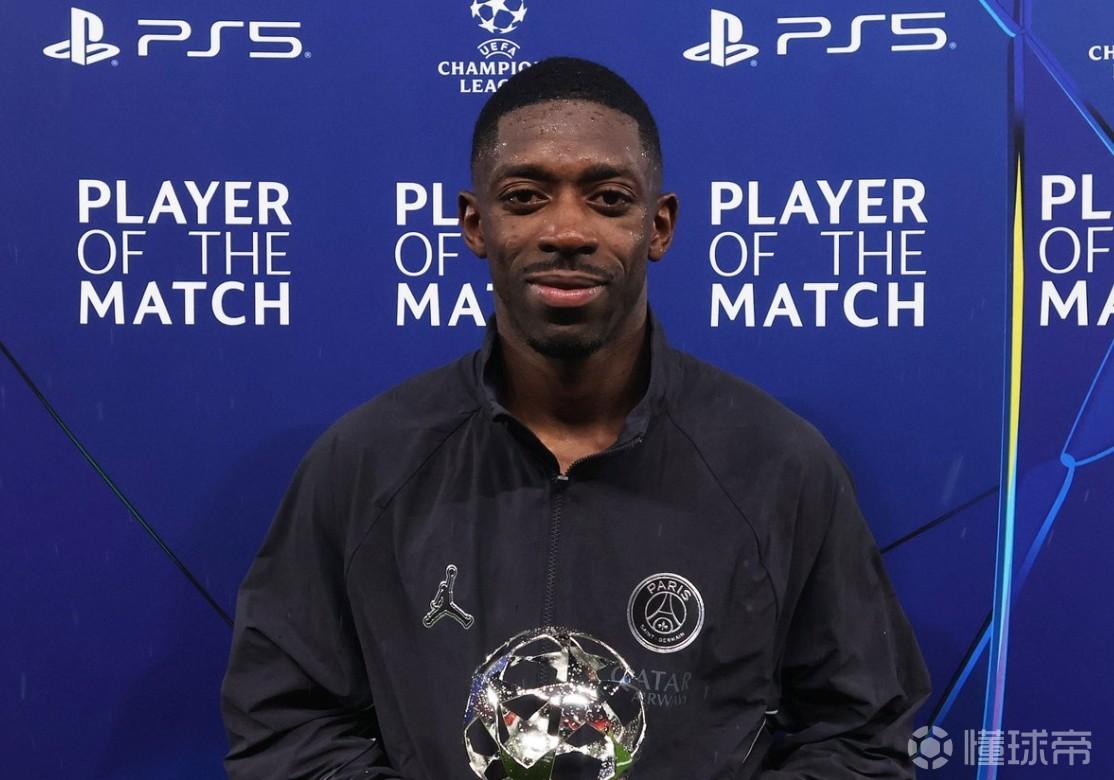 比肩本泽马，登贝莱是第2位欧冠客战利物浦完成双响的法国球员