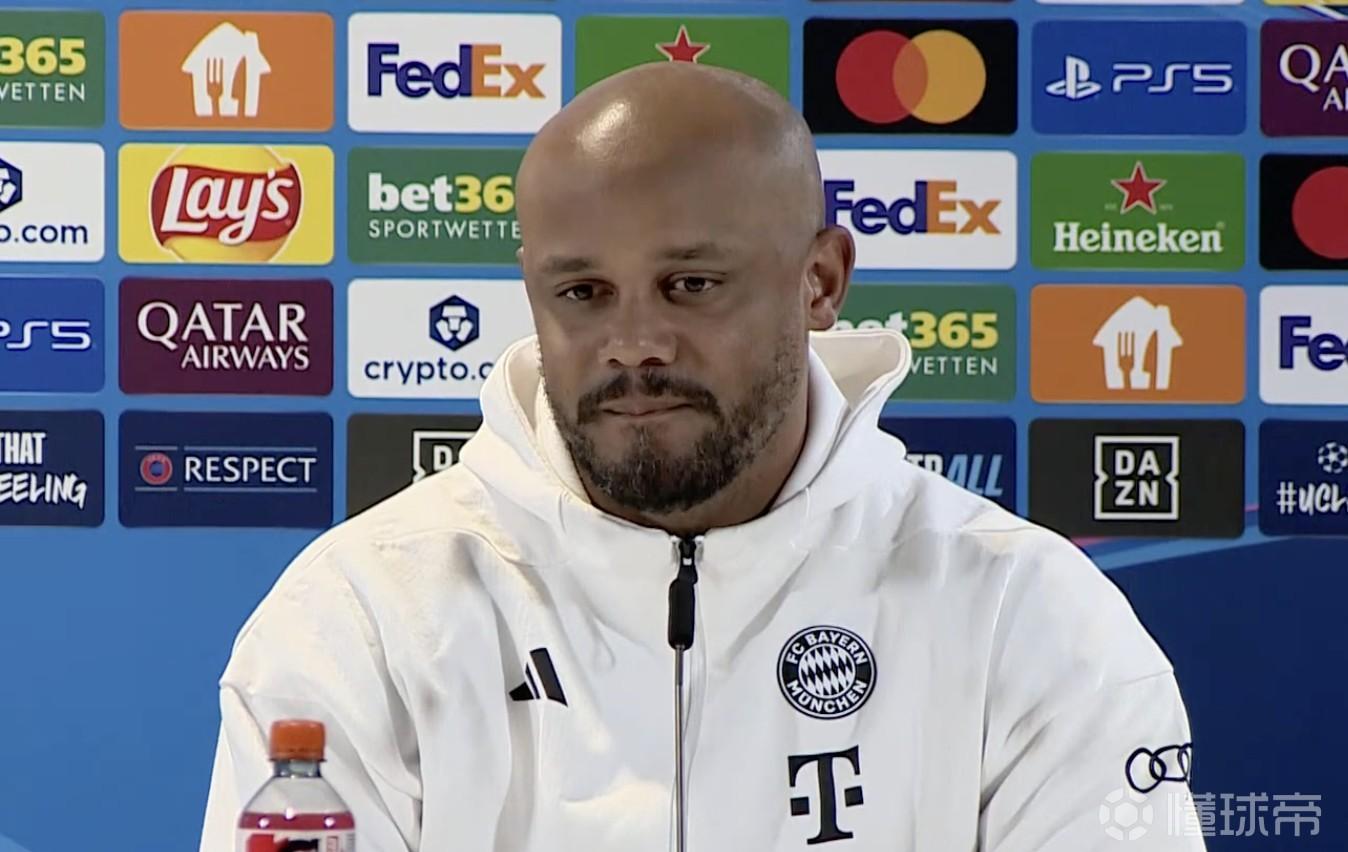 孔帕尼：外界都夸我？别信炒作；奥利塞未来会是世界最佳之一