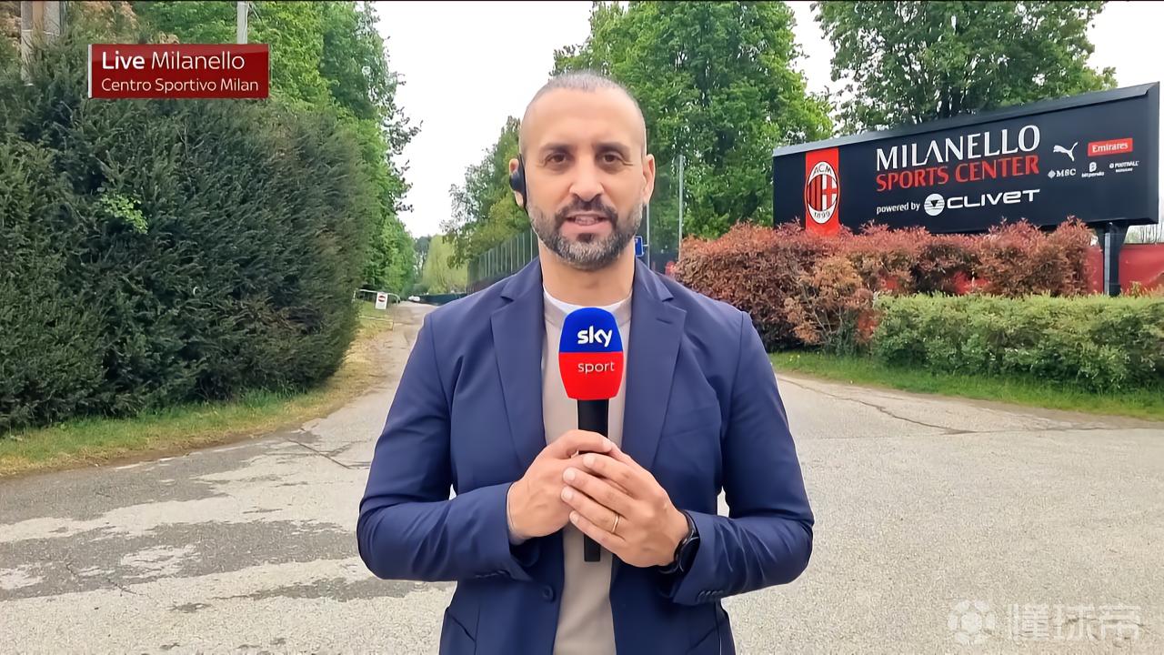 意天空：米兰取消了周二下午的训练；之后会变回3-5-2