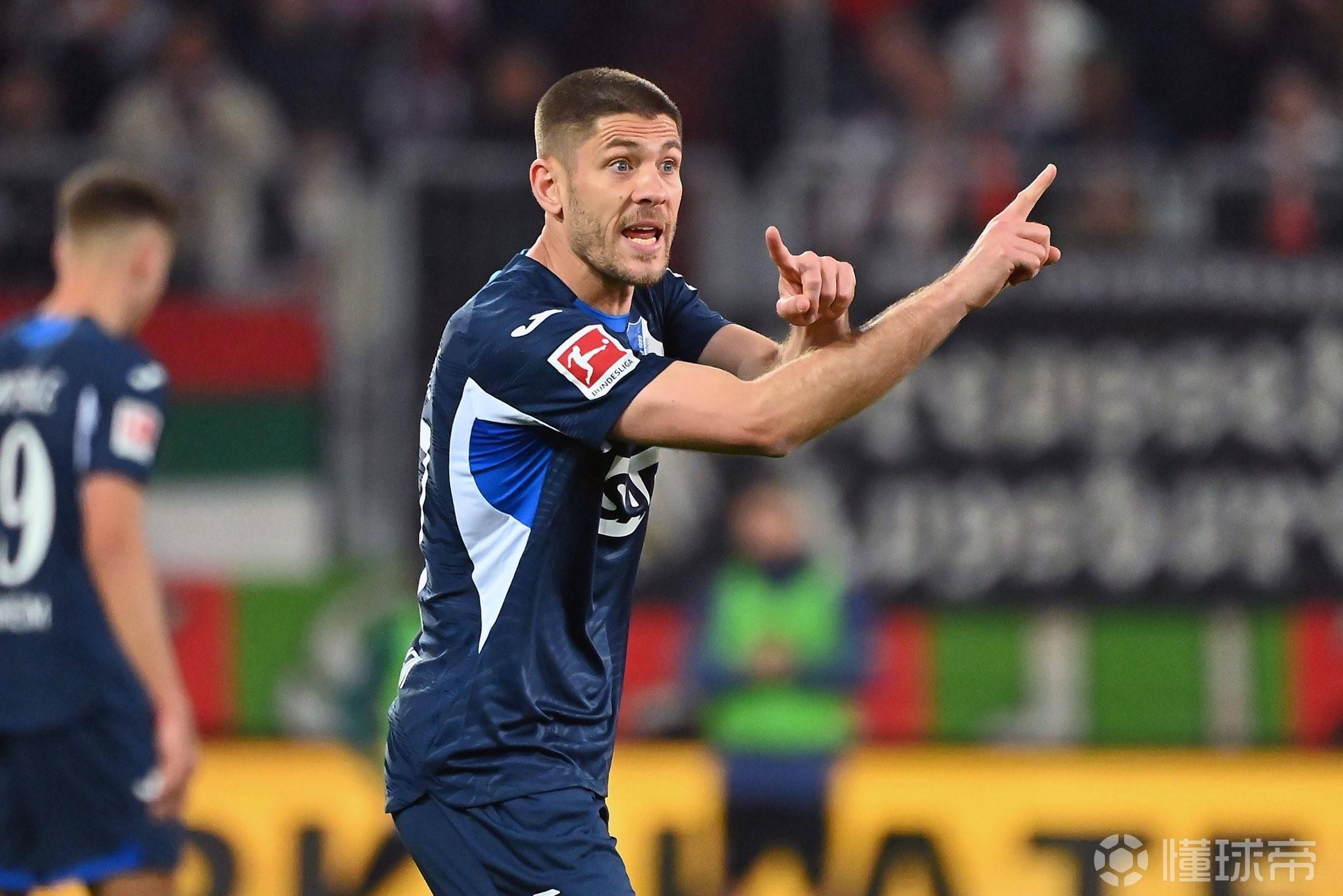 德天空：霍芬海姆向34岁克罗地亚国脚克拉马里奇提供续约报价