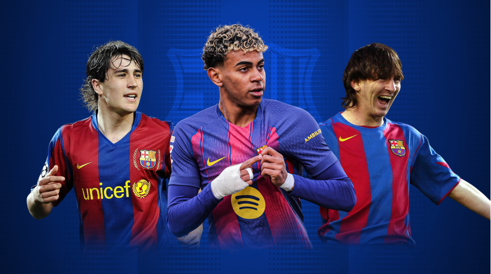 亚马尔150场造100球，打破巴萨最年轻出场纪录