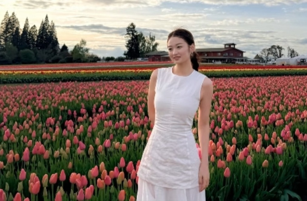 神似赵丽颖？杨瀚森女友更新社媒晒出靓丽风景照