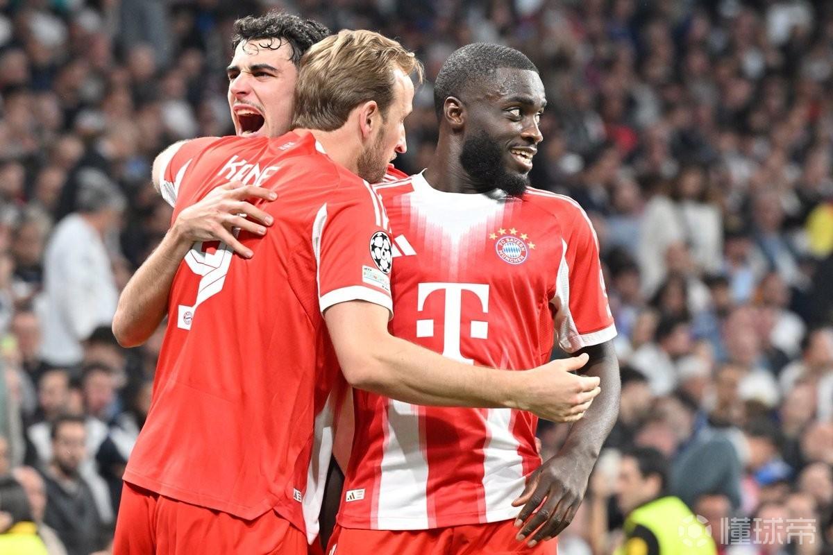 攻破皇马大门，拜仁中场帕夫洛维奇斩获欧冠生涯首球