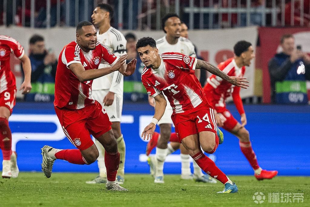 拜仁终结欧冠淘汰赛对皇马遭淘汰纪录，此前四次相遇均出局