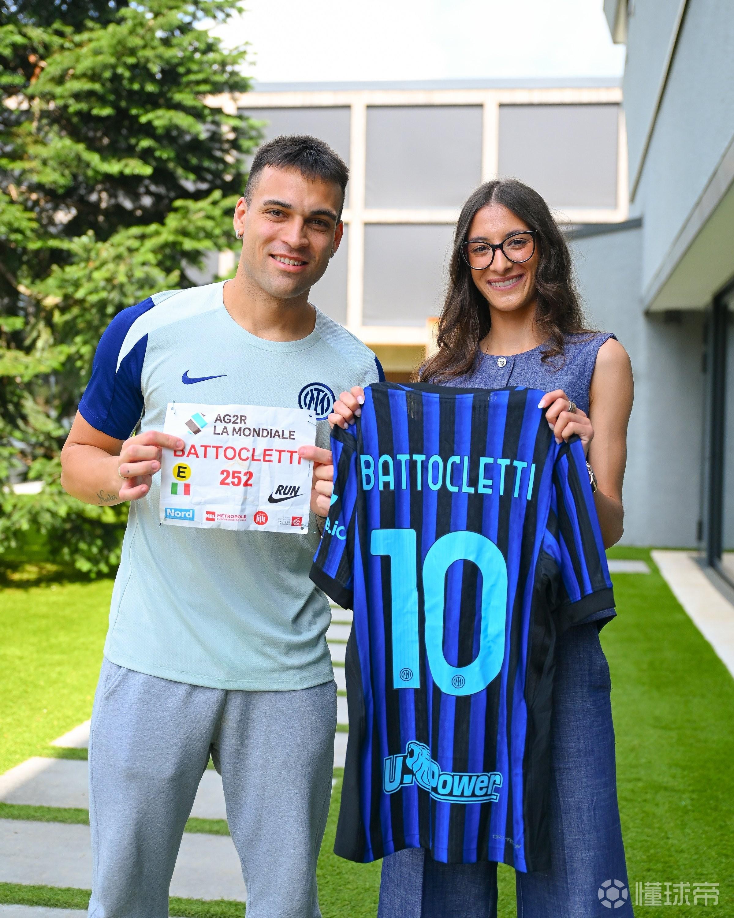 意田径名将造访国米：从小就爱国米，10年欧冠决赛是最美好回忆