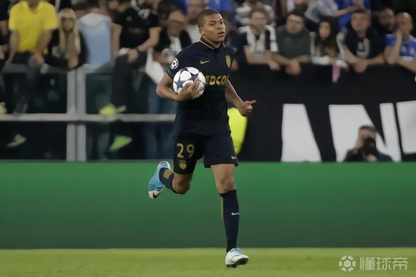 姆巴佩已9年无法在欧冠半决赛或决赛破门，上次还是在摩纳哥