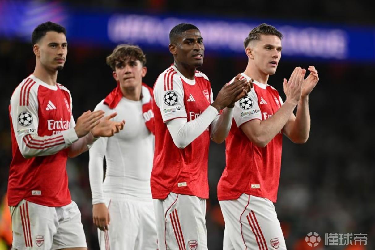 阿森纳近24个欧战主场仅输1场，战绩为17胜6平1负