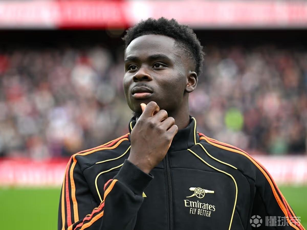 镜报：萨卡正尽一切努力复出，力争赶上客战曼城的关键战