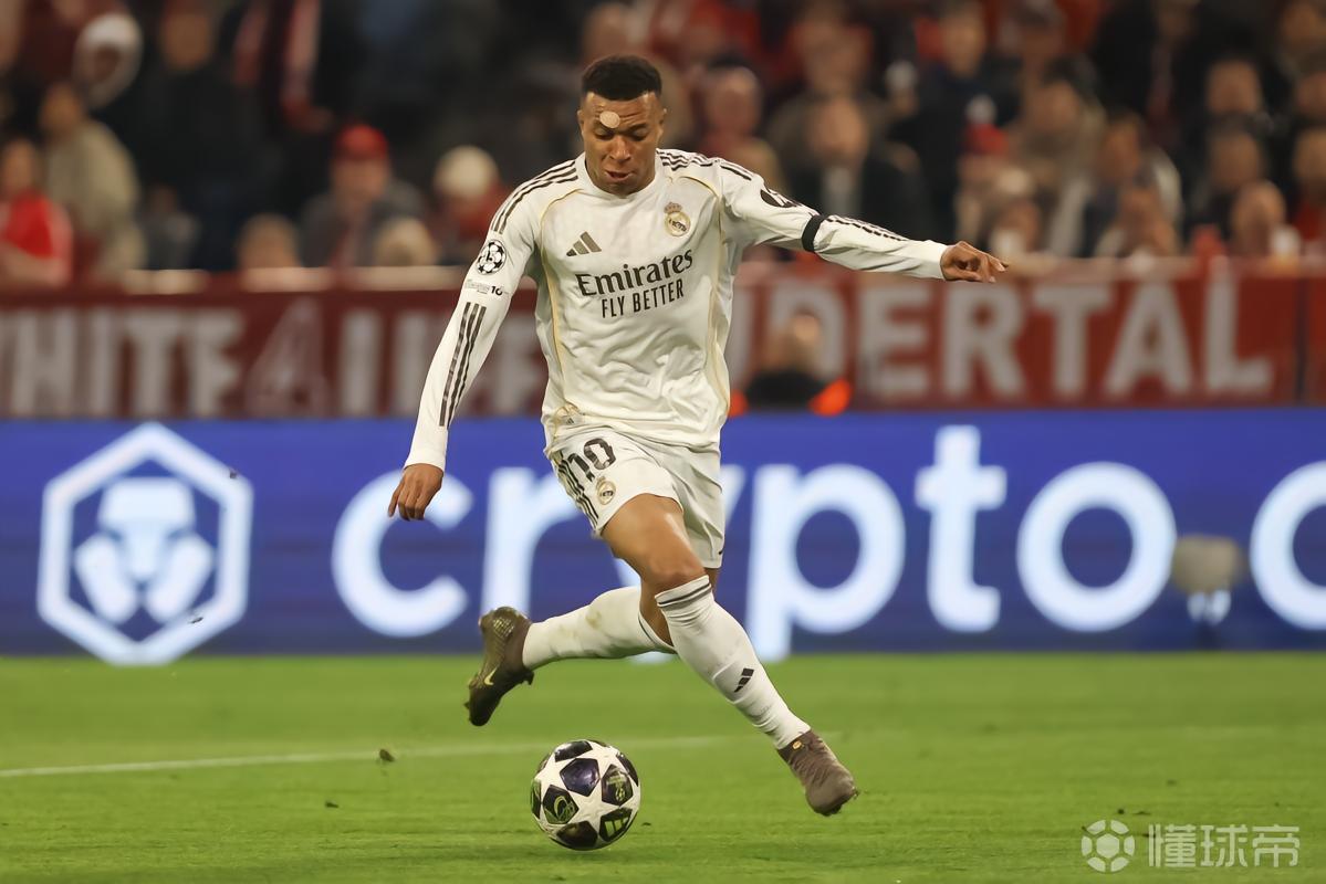 历史第三快，姆巴佩打进欧冠70球仅用98场比赛