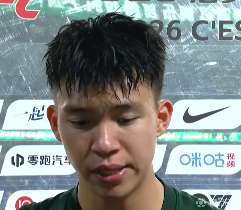 王钰栋：小米不在我应承担更多进攻责任，球队统一性做得不错