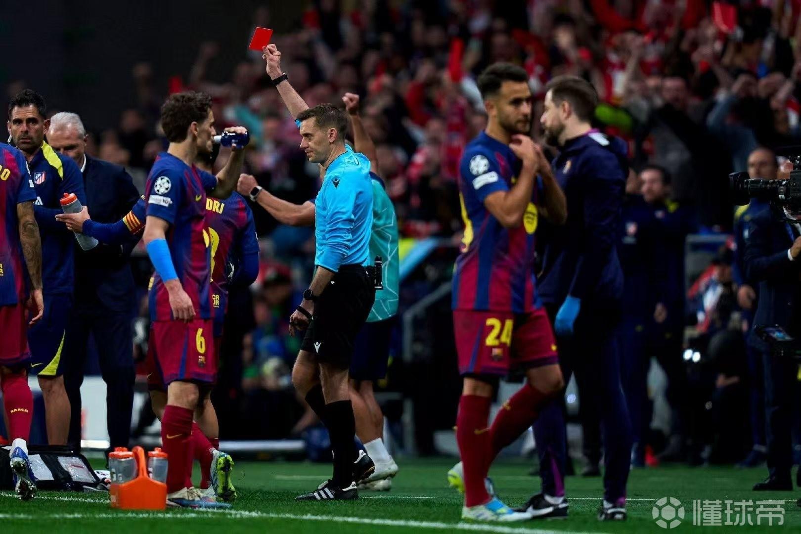 世体：巴萨向欧足联投诉，列举战马竞两回合七处误判