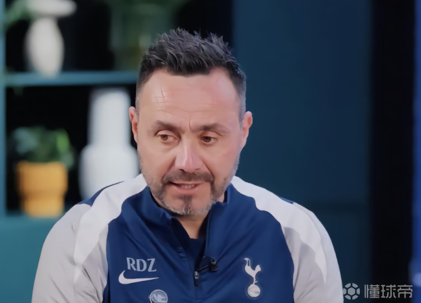 德泽尔比：当今足坛顶尖球员并没那么多，现在精神力量最重要