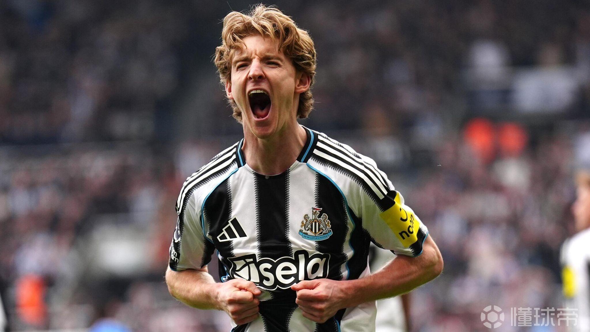 天空：戈登今夏离队可能性极大，拜仁和阿森纳正在关注他