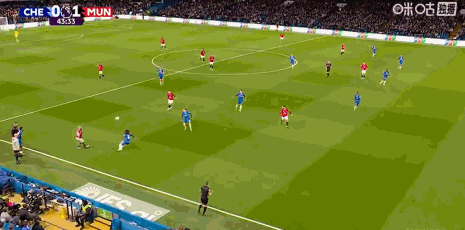 曼联1-0切尔西，库尼亚破门，B费助攻，蓝军三中门框