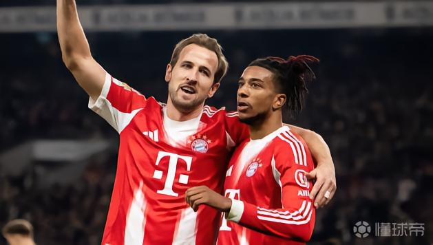 拜仁首次两人单赛季联赛参与30+球，也是08-09赛季后德甲首次
