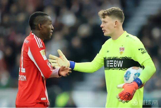 拜仁29轮76分为队史第3好成绩，斯图加特56分同样为第3高积分