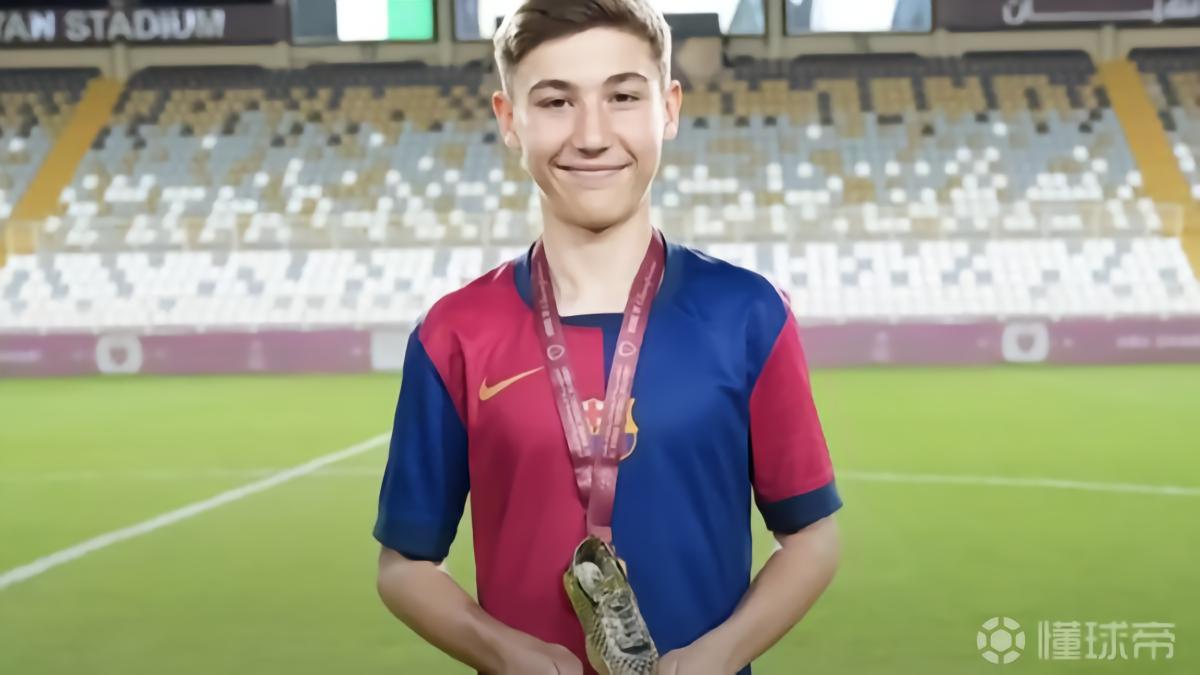 每体：巴萨将与16岁小将阿尔乔姆-雷巴克续约