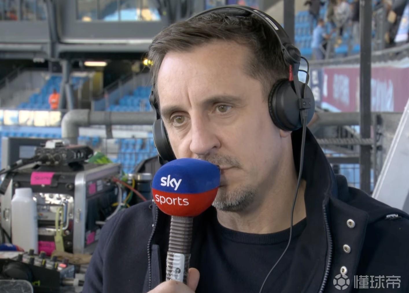 内维尔：阿森纳已经尽力做到最好，但瓜帅和曼城是一台机器