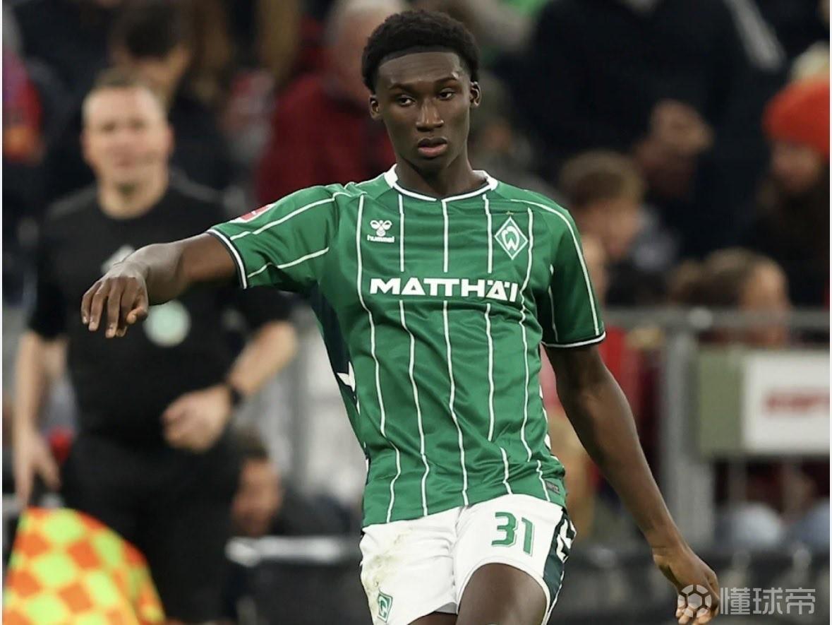 图片报：多特有意不莱梅18岁中卫库利巴利，球员倾向留在德甲