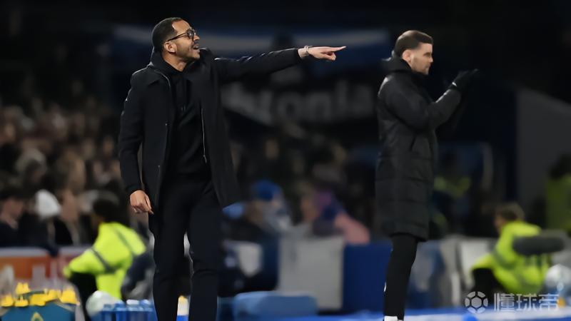 切尔西近9场英超只拿到5分，只有热刺比他们更少