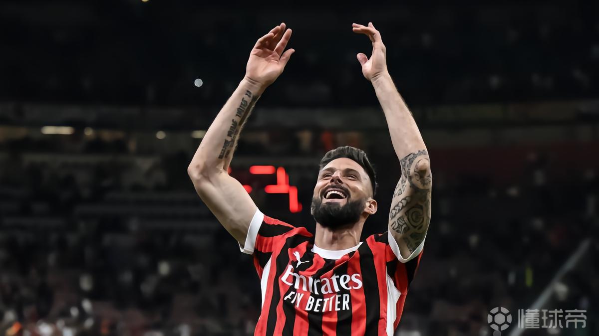 吉鲁：米兰永远都在我心中，能够在那踢球无比幸运也倍感自豪