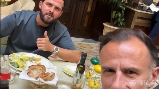 为儿子前途找人，波黑小将的父亲来罗马和皮亚尼奇共进午餐