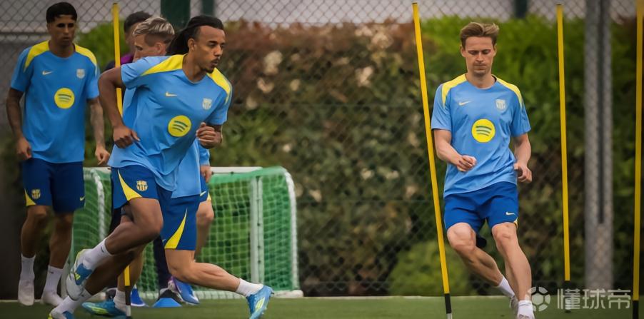 巴萨3人有染黄停赛风险：孔德、埃里克-加西亚和德容