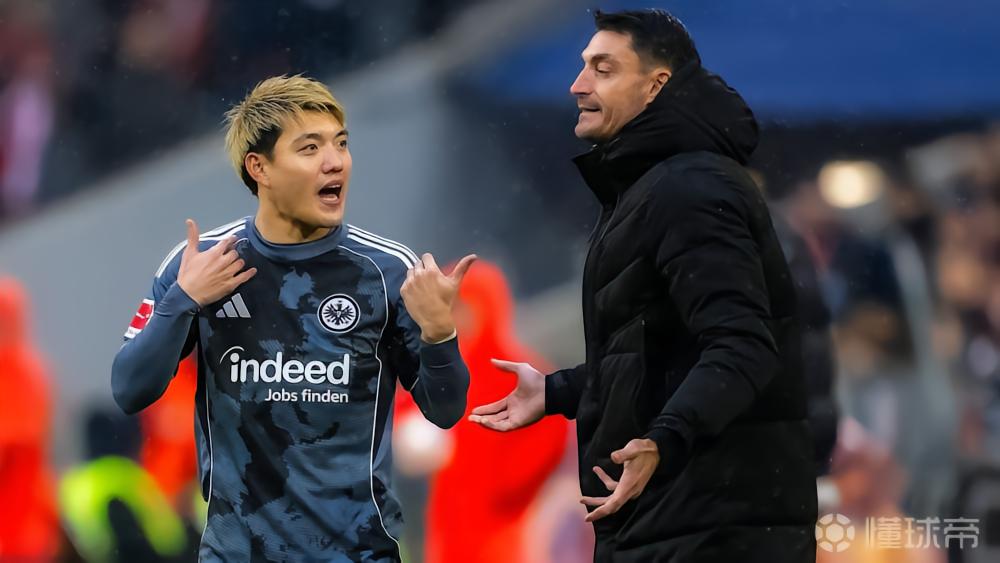 体图：因主帅战术安排不适应，堂安律计划夏窗离开法兰克福