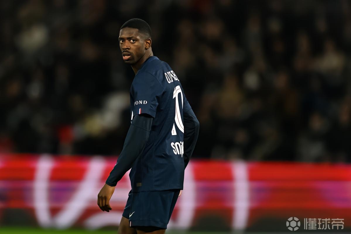 里程碑之战，登贝莱迎来法甲生涯第100次出场