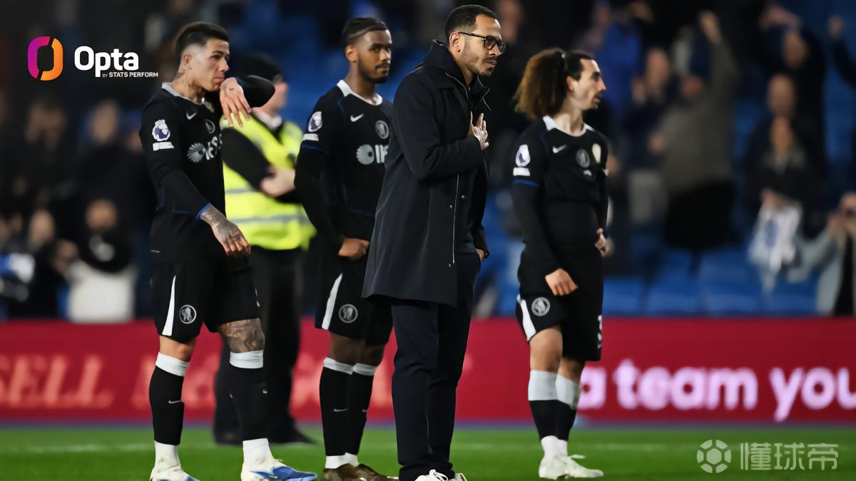 23场，罗塞尼尔是自1993年以来输球场次上双最快的切尔西主帅