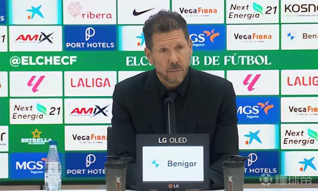 西蒙尼：球员们拼尽全力想至少带走一分，责任全在我