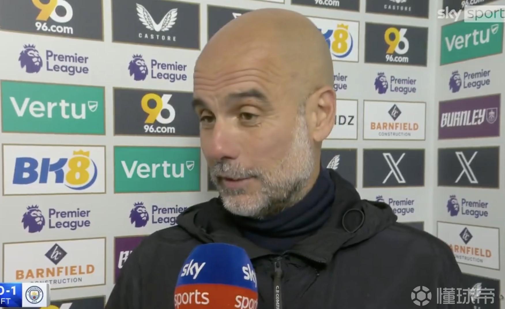 瓜帅：为什么要沮丧？我们现在排名榜首，沮丧根本不存在