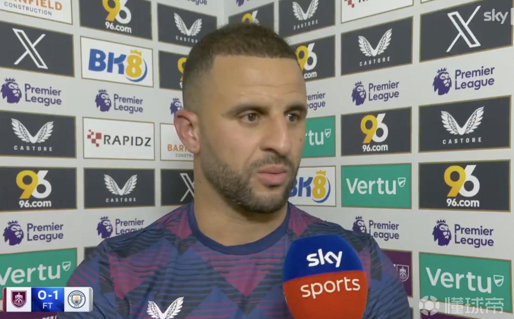 沃克：希望下个赛季我们能让球迷感到自豪并重返顶级联赛