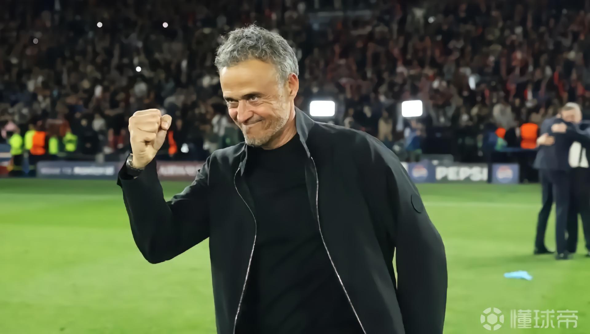 法国记者：恩里克已和巴黎续约，新合同至2030年6月